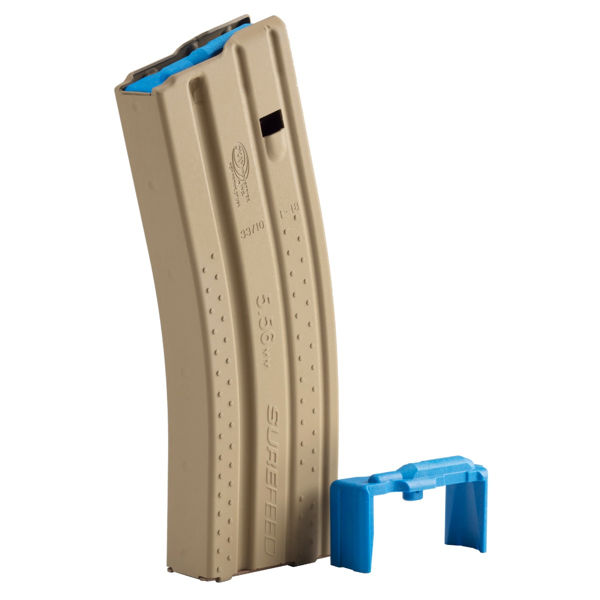 Okay Industries SureFeed E2 AR-15 Magazine 5.56 - FDE | 30rd - Image 3