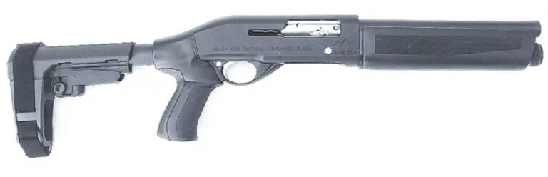 Black Aces Tactical Pro Series S Mini Semi-Auto Shotgun – Black | 12ga | 10 Barrel | SBA3 Brace