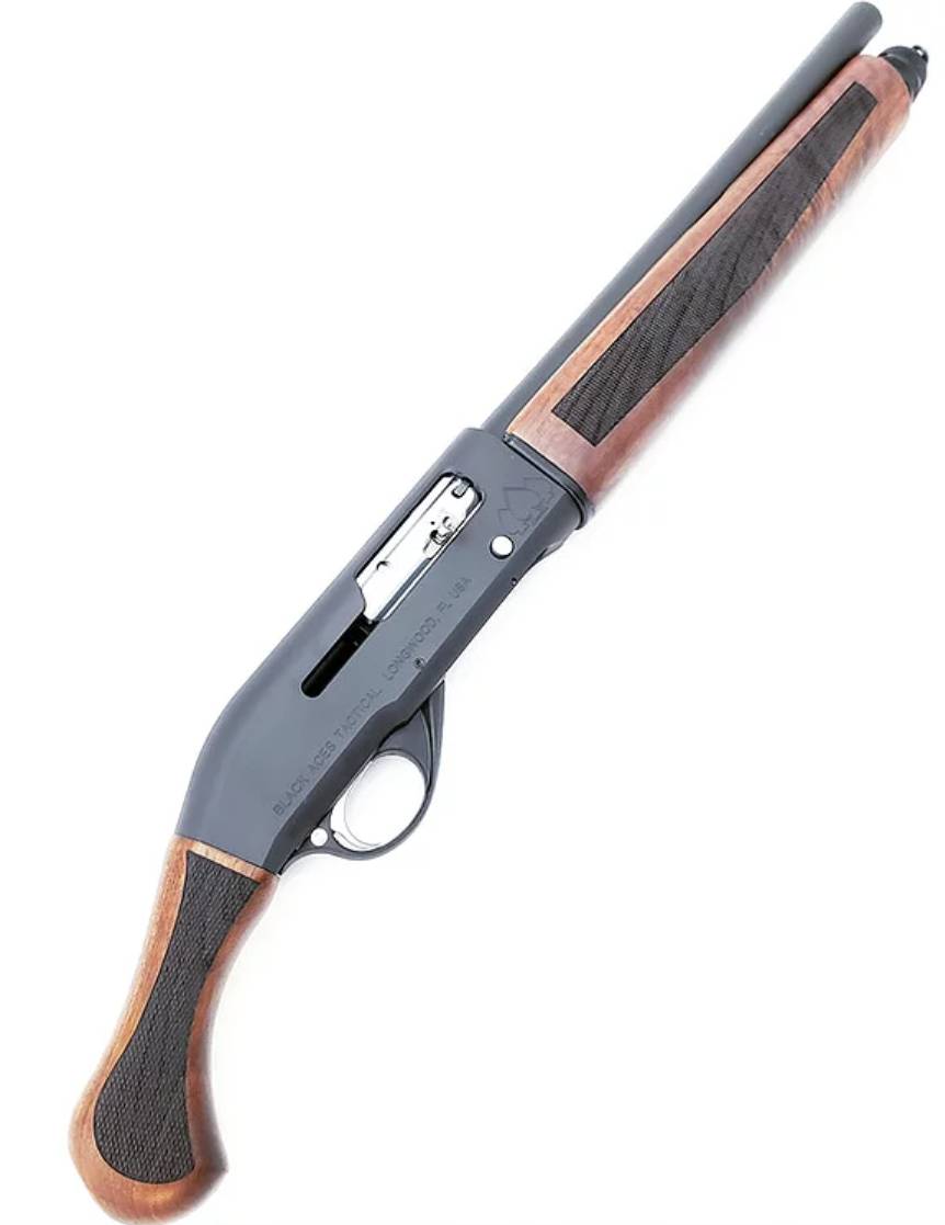 Black Aces Tactical Pro Series S Semi-Auto Shotgun - Walnut | 12ga | 14 Barrel - Image 3