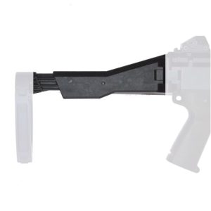 Gear Head Works Scorpion Tailhook MOD 1 Brace Adapter with CZ Folding Cheek Rest - Black