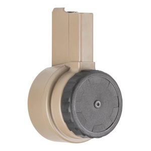 X Products X-15 50 Round Drum Magazine for AR-15 & M16 - FDE