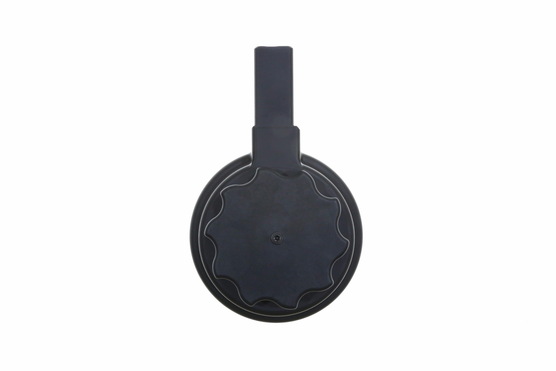 X Products X-25 50 Round Drum Magazine for AR .308 & SR-25 - Black | Skeletonized | Hex Pattern - Image 5