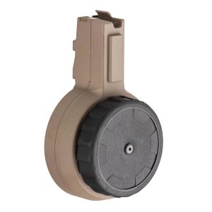 X Products X-CZ-9 CZ Scorpion 9mm 50 round Drum Magazine - FDE