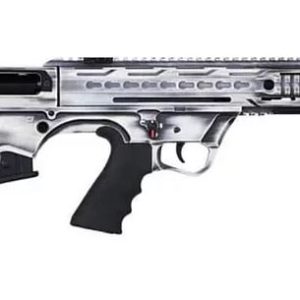 Black Aces Pro Series Bullpup Semi-Auto Shotgun - Distressed White | 12ga | 18.5 Barrel | Barrel Shroud