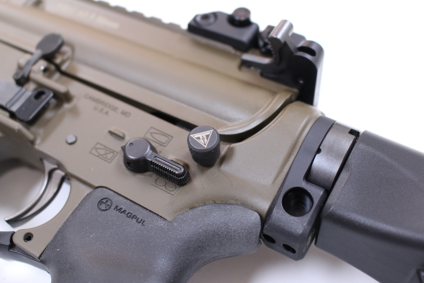 LWRC DI Direct Impingement Rifle - Black | 300 BLK | 16.1 Barrel | CA Compliant w/ JT Pin - Image 4