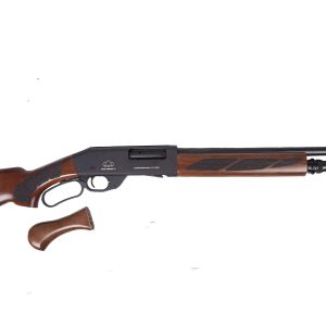 Black Aces Tactical Pro Series L Lever Action Shotgun - Black | 12ga | 18.5 Barrel | Walnut Furniture