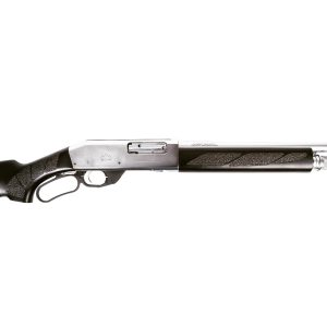 Black Aces Tactical Pro Series L Lever Action Shotgun - Silver | 12ga | 18.5 Barrel | Black Furniture