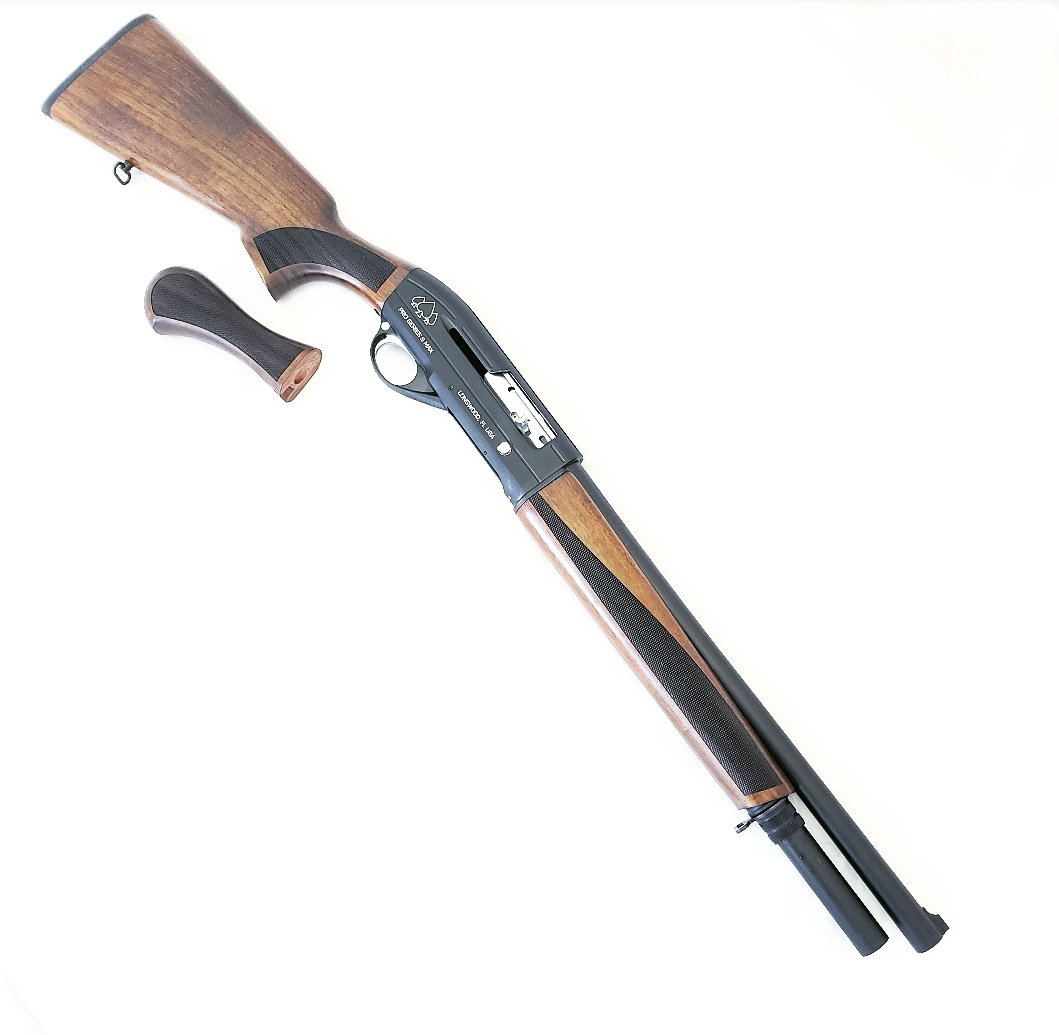 Black Aces Tactical Pro Series S Max Semi-Auto Shotgun - Walnut | 12ga | 18.5 Barrel | Includes Birds Head Grip - Image 3