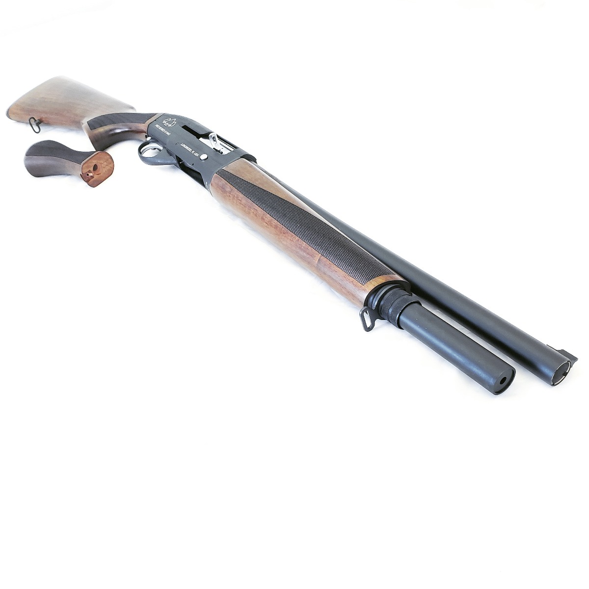 Black Aces Tactical Pro Series S Max Semi-Auto Shotgun - Walnut | 12ga | 18.5 Barrel | Includes Birds Head Grip - Image 4