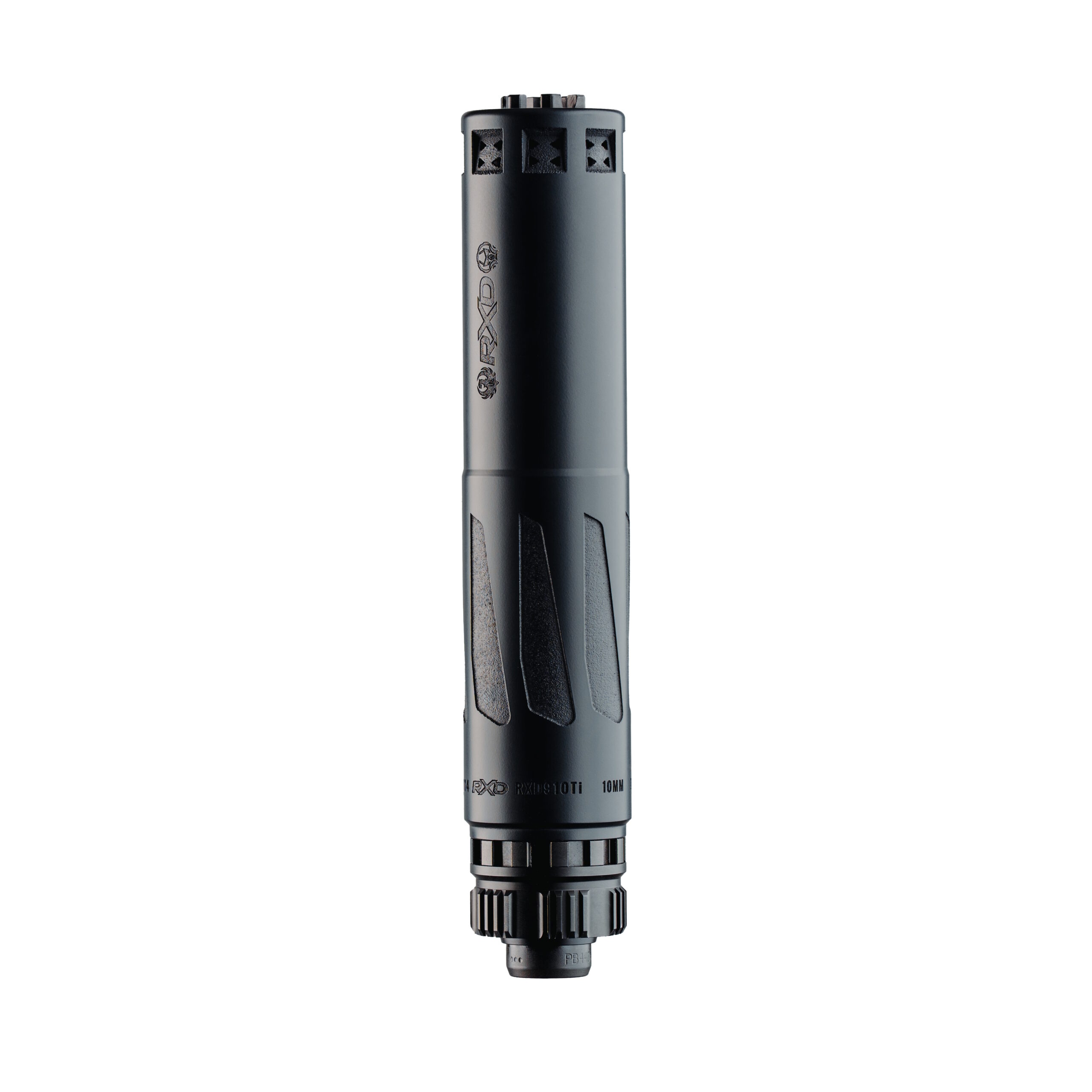 DEAD AIR RXD910TI 9MM SUPPRESSOR BLACK 9MM OPTIMIZED, 10MM CAPABLE GMS, 1/2X28 PISTON - Image 2