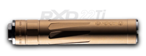 DEAD AIR RXD 22TI SUPPRESSOR .22 CAL 1/2