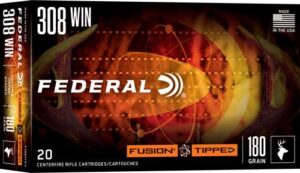 FEDERAL 308 WIN 180GR FUSION TIPPED 20 RD/BX 10 BX/CS