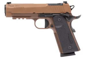 SIG SAUER 1911 X CARRY 45ACP OPTIC READY COYOTE TAN 2-8RD MAGS