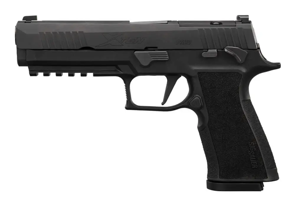 SIG SAUER P320 XTEN 10MM PSTL BLK 5" OPTC RDY 2-10RD MAGS - Image 2