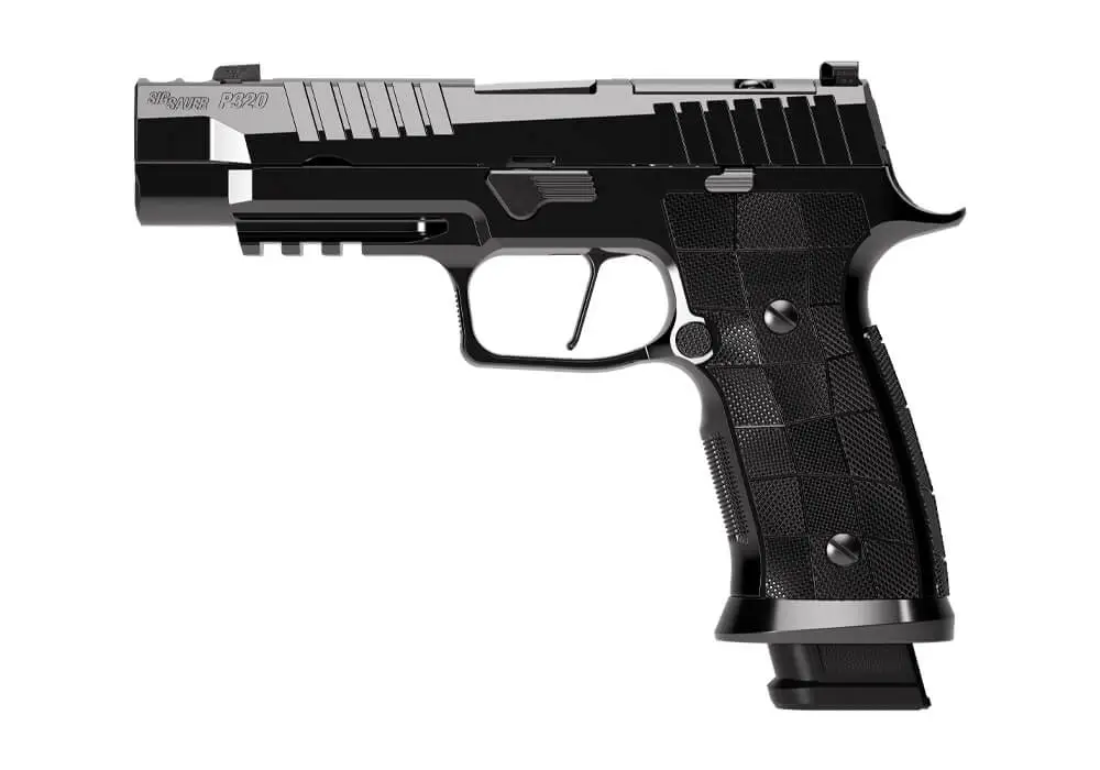 SIG SAUER P320 SXG RESERVE 9MM PISTOL 3.9" HIGH POLISH DLC, O.R. 3-21RD MAGS - Image 4