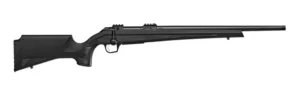 CZ 600 PLUS ALPHA, 243 WIN, 5 RD, 20IN, 5/8X24, PICATINNY RAIL, BLACK SYNTHETIC SOFT TOUCH STOCK