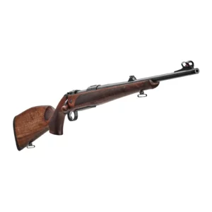 CZ 600 PLUS ST3 LUX300WIN 3RD M15X1 24IN DRILD/TAPD WALNT STK FIBROPT FRNT/ADJ RR SGTS WALNT BLT KNB