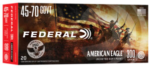 FEDERAL 45-70 GOVT 300GR SOFT POINT 250TH 20RD/BX 10BX/CS