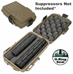 MTM SC2 SUPPRESSOR PROTECTOR 2, DARK EARTH, HEAT TESTED FOAM