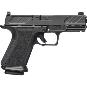 MR920, 9mm, Black Frame, LE EDITION Optic Black, Unthreaded Black, Steel Rod, Dot Front Sight