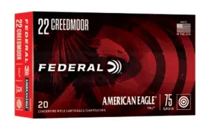 FEDERAL AE 22 CREEDMOOR 75GR FMJ 20/BX 10BX/CS