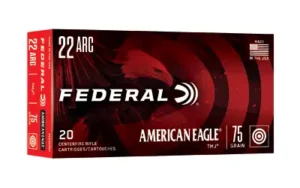 FEDERAL AE 22 ARC 75GR FMJ 20/BX 10BX/CS