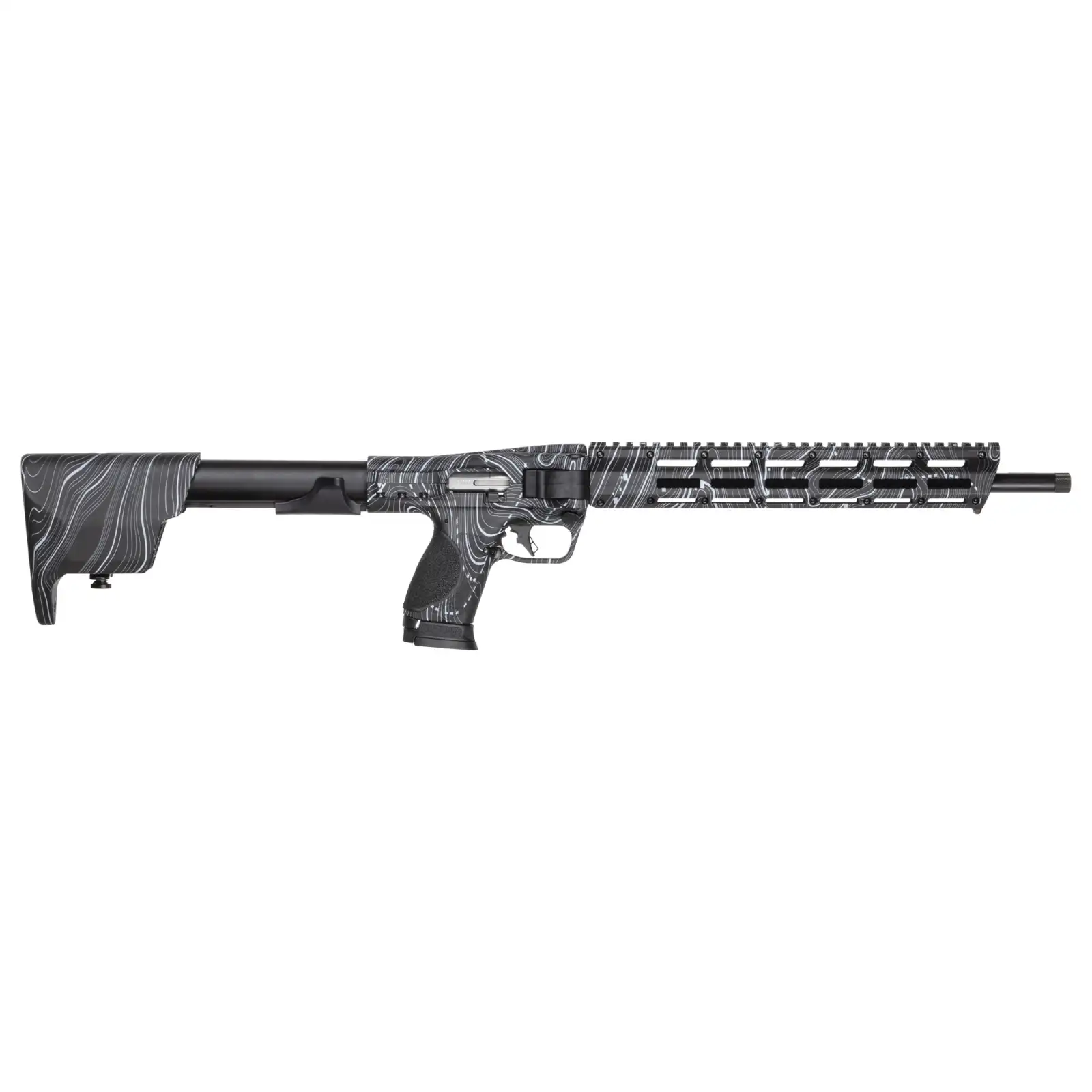 SMITH & WESSON M&P FPC TOPO 16.25" MLOK O.R. 1-17RD & 2-23RD MAGS