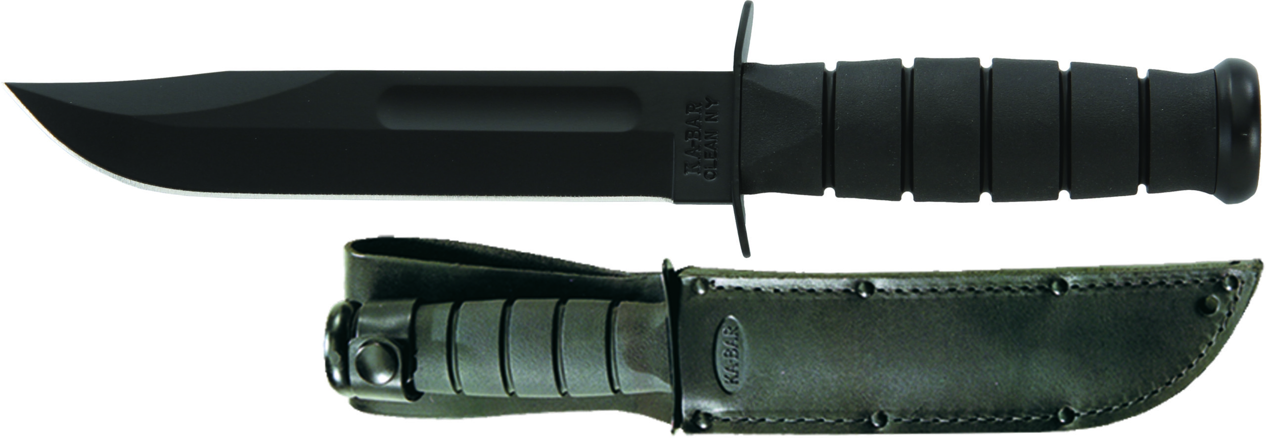 KBA KA-BAR FULL SIZE BLK LEATH