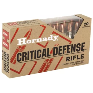HORNADY CRITICAL DEFENSE 223 REM 55GR FTX 20RD BX 200RD CASE