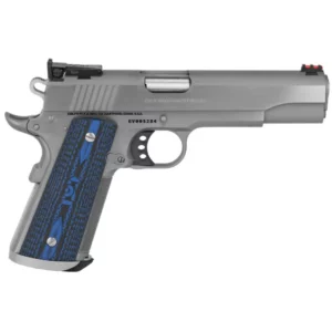 COLT 1911 GOLD CUP TROPHY 38 SUPER STS BLUE GRIPS 5