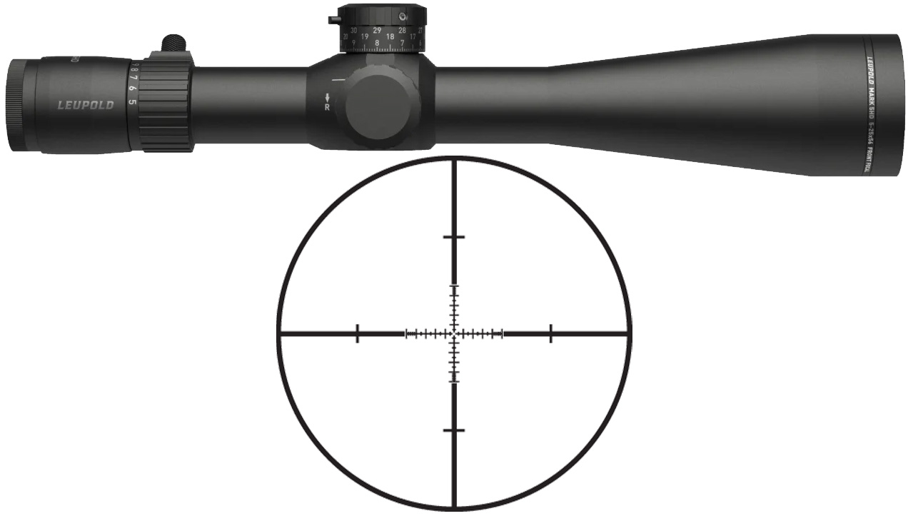 LEU MK 5HD 5-25x56 MATTE TMR