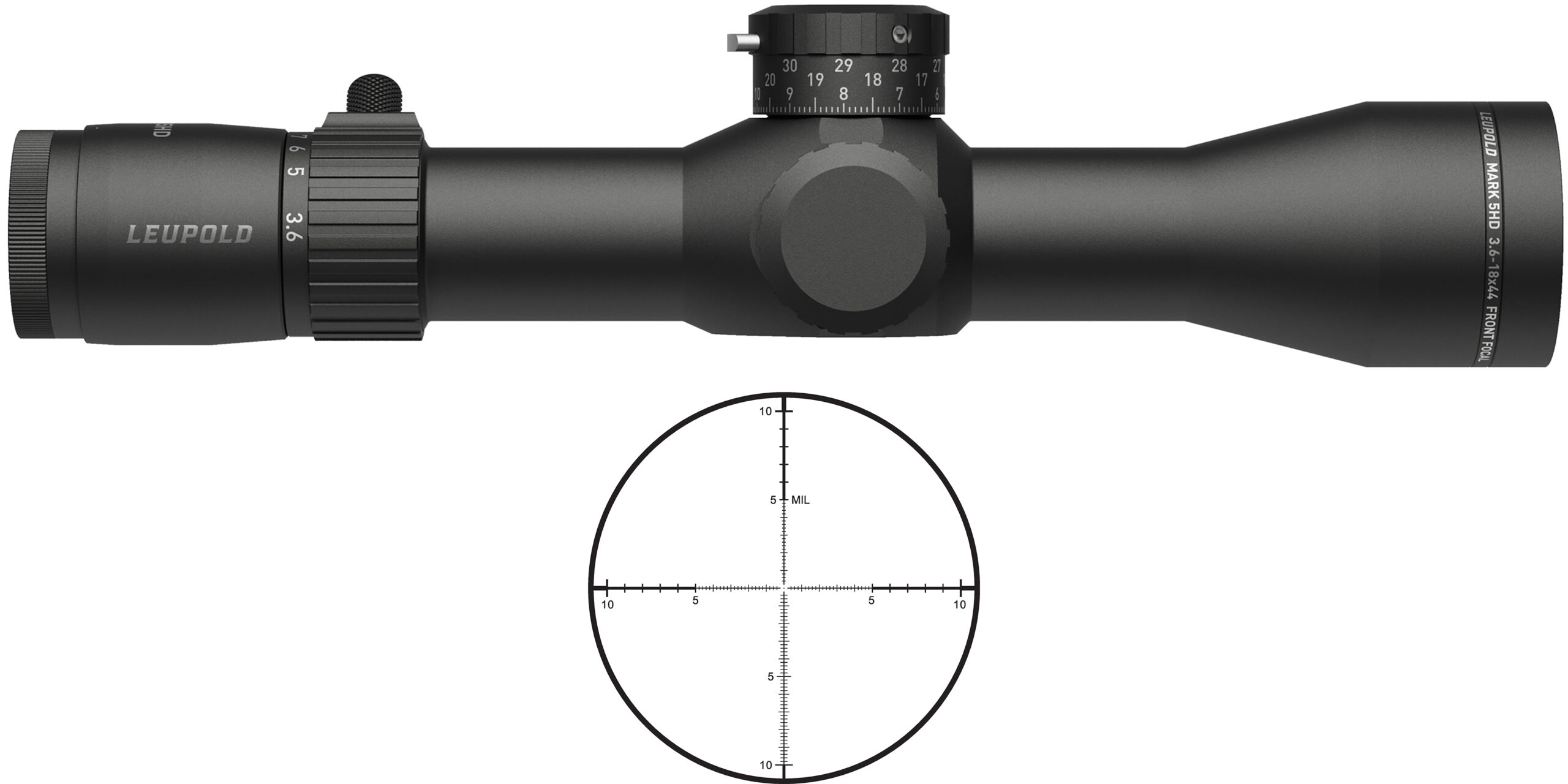 LEU MK 5HD 3.6-18x44 PR-1MIL