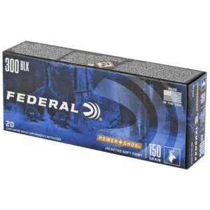 FEDERAL 300 BLK 150GR POWER-SHOK SP 20 RD/BX 10 BX/CS