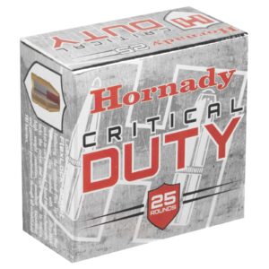 HORNADY CRITICAL DUTY 9MM 135GR FTX 25RD BX 250RD CASE