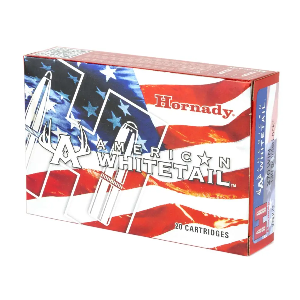 HORNADY AW 270 WIN 130GR INTERLOCK 20RD BX 200RD CASE - Image 2