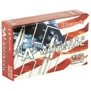 HORNADY AW 12GA RIFLED SLUG 1OZ 5RD BX 100RD CASE
