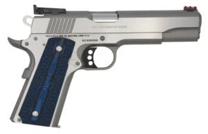 COLT 1911 GOLD CUP LITE SERIES 70 9MM STS BLUE GRIPS 5