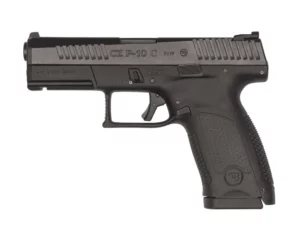 CZ P-10 C 9MM PISTOL BLACK REVERSE MAG CATCH 2-15RD MAGS