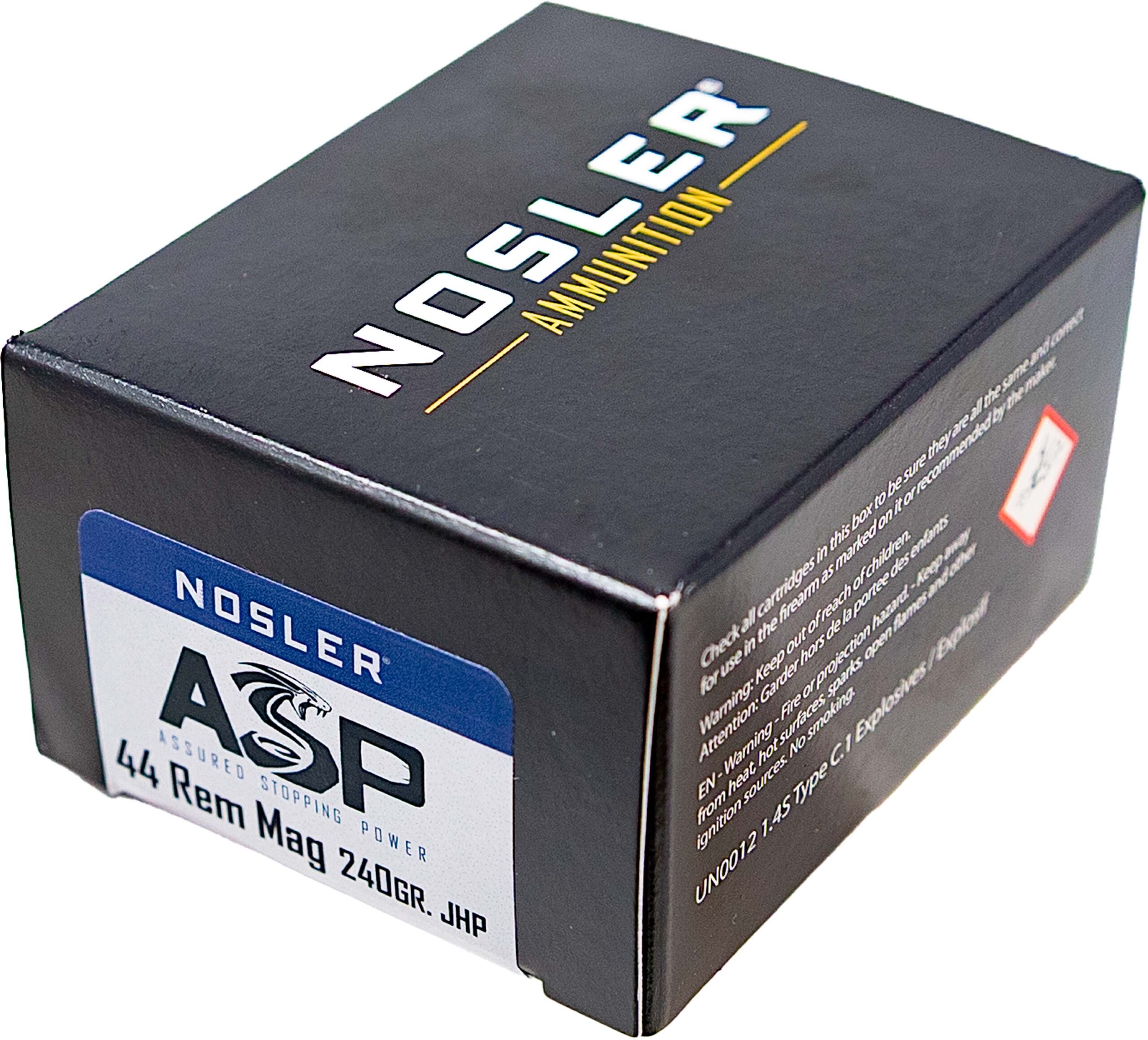 NOS 44M 240GR ASP JHP 20RD