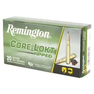 REMINGTON RT243WA 243 WIN 95GR CORE-LOKT TIPPED 20 RD/BX 10 BX/CS
