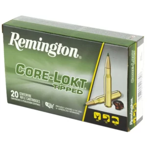 REMINGTON RT3006C 30-06 SPRG 180GR CORE-LOKT TIPPED 20 RD/BX 10 BX/CS