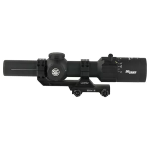 SIG SAUER TANGO MSR 1-8X24 30MM SFP ILLUMINATED MSR BDC8 RETICLE, 0.5 MOA BLACK W/ MOUNT