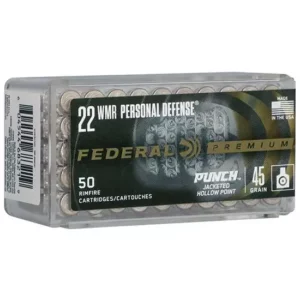 FEDERAL 22 MAG PUNCH 45GR JHP