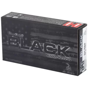 HORNADY BLACK 223REM 62GR FMJ 20RD BX 200RD CASE
