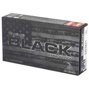 HORNADY BLACK 5.56NATO 62GR FMJ 20RD BX 200RD CASE