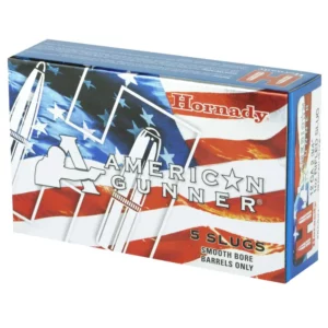 HORNADY AMERICAN GUNNER 12G REDUCED RECOIL 1OZ RIFLED SLUG 5RD BX 100RD CASE