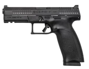 CZ P-10F OPTICS READY 9MM PISTOL BLACK FIXED SIGHTS 2-10RD MAGS