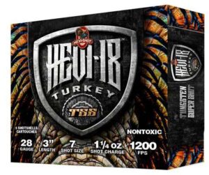 HEVI-SHOT HEVI-18 TSS TURKEY 28GA 3IN 1-1/4OZ #7 5 RD/BX 10 BX/CS
