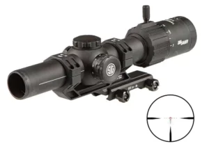 SIG SAUER TANGO MSR 1-6X24 30MM FFP, ILLUMINATED MSR BDC6, 0.5MOA