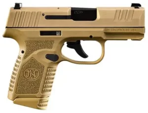 FN REFLEX PSTL 9MM FDE 3.3